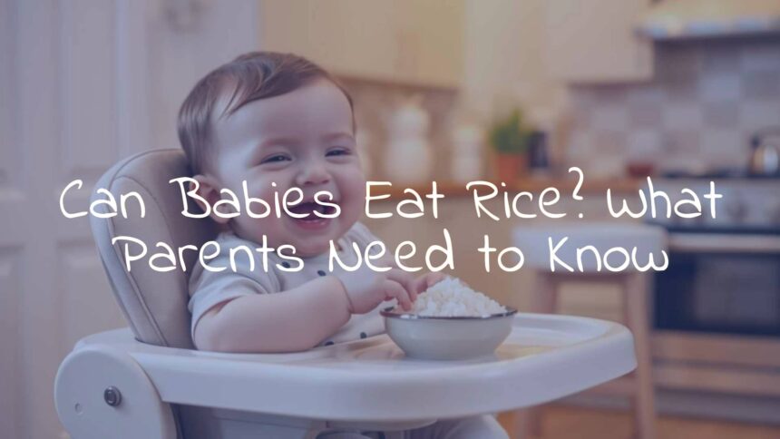 Can Babies Eat Rice? What Parents Need to Know