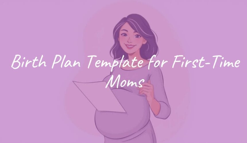 Birth Plan Template for First-Time Moms